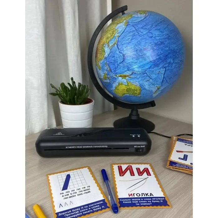 Ламинатор A4 75-150 мкм, 2 вала, скорость 30 см/мин, Гелеос &laquo;ЛМ A4 Старт&raquo;