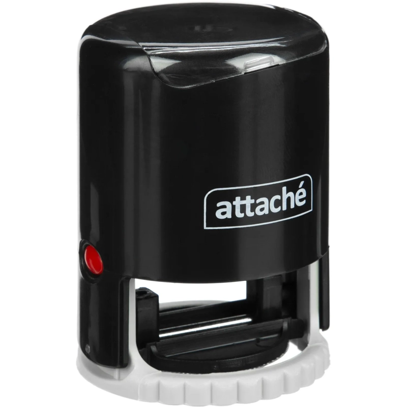 Печать самонаборная круглая Attache 2 круга R40 8020