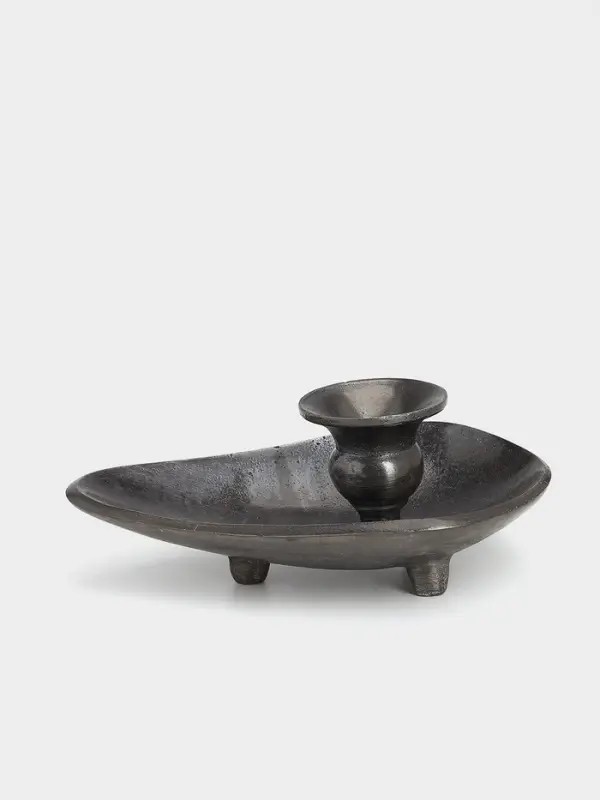 Подсвечник &laquo;Средневековье&raquo;, 18&times;13&times;6.5 см, алюминий