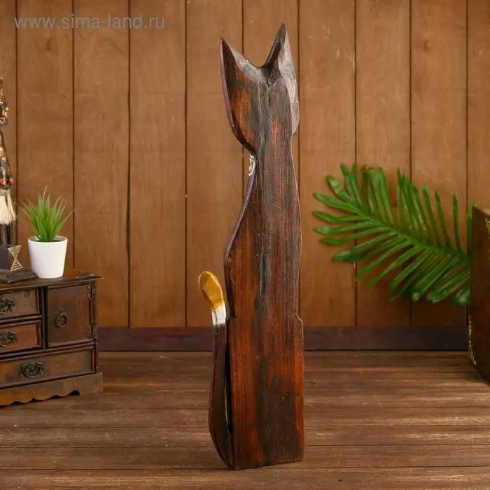 Сувенир дерево Сувенир дерево "Кошка" 60 см