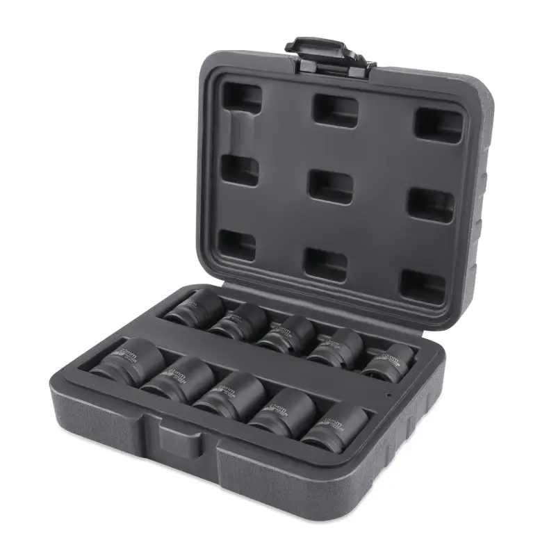 Набор головок торцевых ударных 1/2"DR (10 - 22 мм) (10 предметов) AVS NG12-10I