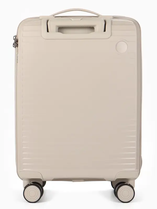 Чемодан на колёсах, 20", кодовый замок, 36&times;20&times;54 см, светло-бежевый