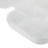 Универсальный бокс тм VETTA, дорожный, 8 отдел., пластик, 10х6х3,5см