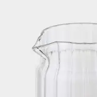 Кувшин "Богема.Дольки" 1000 мл, 15×9.3×22.5 см, с бамбуковой крышкой Кувшин "Богема.Дольки" 1000 мл, 15×9.3×22.5 см, с бамбуковой крышкой