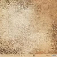 Бумага для скрапбукинга &laquo;Механизмы&raquo;, 30,5 х 32 см, 190 г/м&sup2;