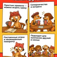 Настольная игра &laquo;Все в стаю!&raquo;, 100 карт, 14+