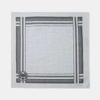 Платки носовые мужские &laquo;Этель&raquo;, 30&times;30 см, набор 12 шт., хлопок 100%, рисунок МИКС, чёрные