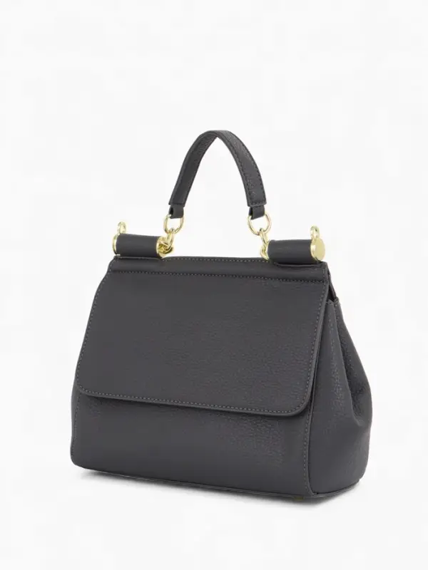 Сумка женская мессенджер TEXTURA на магните, 25&times;9&times;17 см, серая