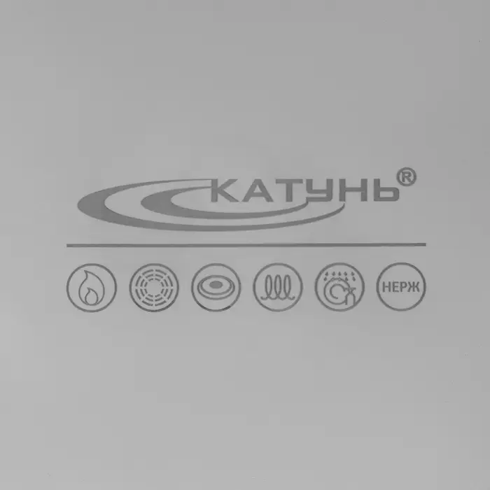 Котёл Катунь &laquo;Общепит&raquo;, 20 л, d=35 см, h=24 см, с крышкой, капсульное дно, индукция, нержавеющая сталь, хромированная