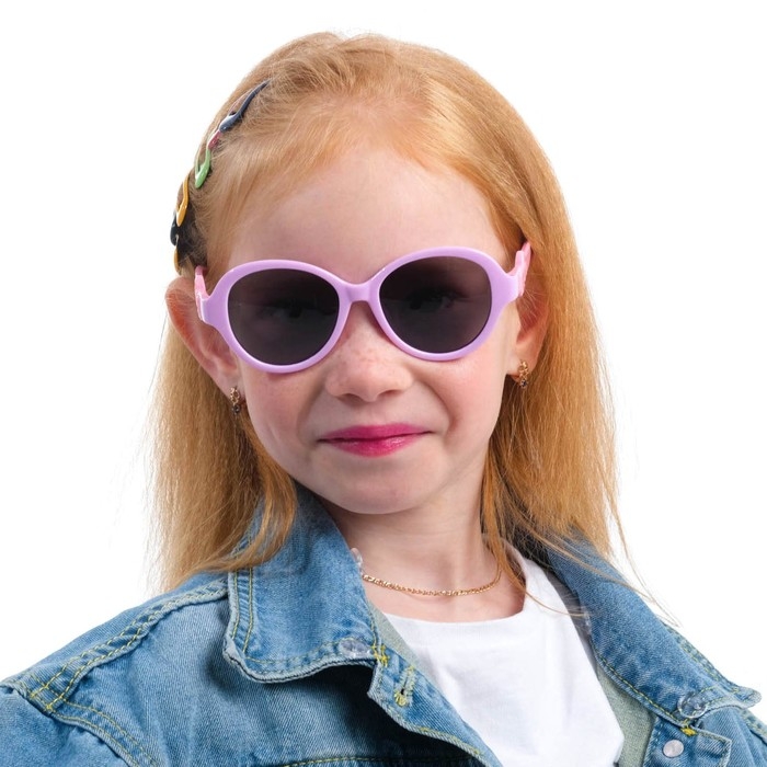 Очки детские, поляризационные, TR90, линза 5 х 6 см, ширина 14 см, дужки 13 см Очки детские, поляризационные, TR90, линза 5 х 6 см, ширина 14 см, дужки 13 см