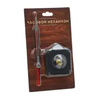 Часовой механизм со стрелками &laquo;Соломон-43&raquo;, плавный ход, шток 16 мм, стрелки 72/105/108 мм