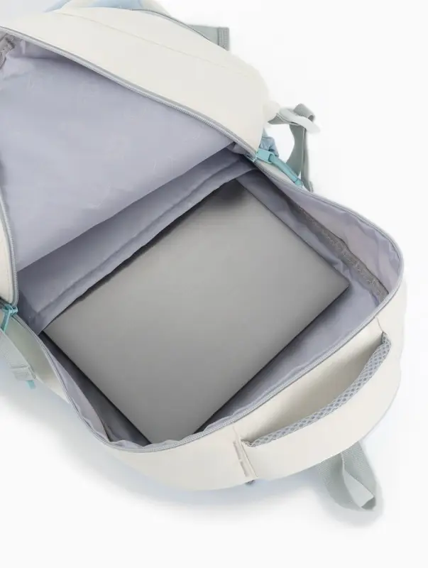 Рюкзак школьный, с кошельком, 4 кармана, 33&times;14&times;43 см, голубой