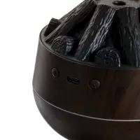 Увлажнитель воздуха LHU-05, ультразвуковой, с подсветкой, 300 мл, от USB, 2.2 Вт, коричневый