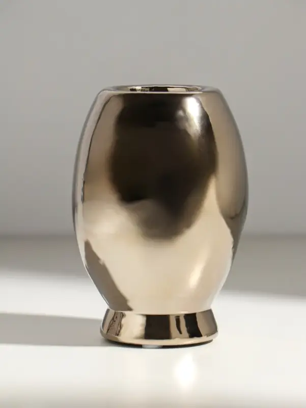 Подсвечник на 1 свечу &laquo;Сова Сипуха&raquo;, d=3.5 см, серебро, 9&times;8.5&times;12.5 см