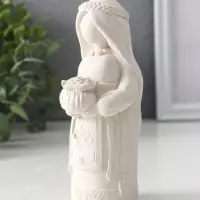 Фигурка - оберег &laquo;Денежная берегиня&raquo;, 14&times;6&times;6 см, натуральный