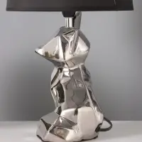 Настольная лампа &laquo;Лис&raquo; 1&times;15 Вт Е14 серебро 23&times;23&times;43 см
