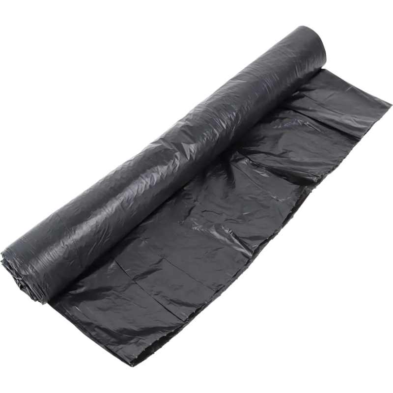 Мешки для мусора ПНД Элементари 120л 20мкм 10шт/рул черные 67х100см