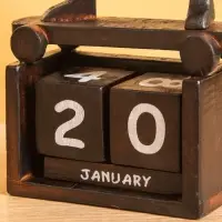 Вечный календарь &laquo;Абориген-календарь&raquo;, 18&times;11&times;8 см, дерево