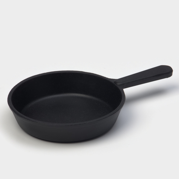 Сковорода порционная литая чугунная Magma, d=14.5 см, h=3 см, чугунная ручка, индукция Сковорода порционная литая чугунная Magma, d=14.5 см, h=3 см, чугунная ручка, индукция