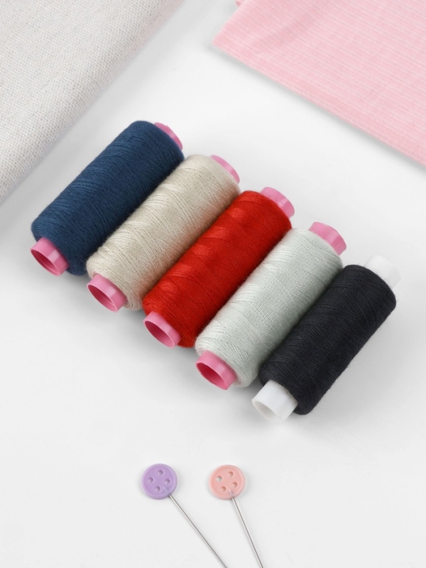 Набор ниток 5шт 40S/2 200м 100% полиэстер Базовый №2 Набор ниток 5шт 40S/2 200м 100% полиэстер Базовый №2