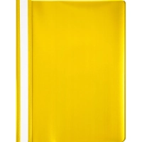 Скоросшиватель пластиковый A4 Attache желтый 10шт/уп Россия