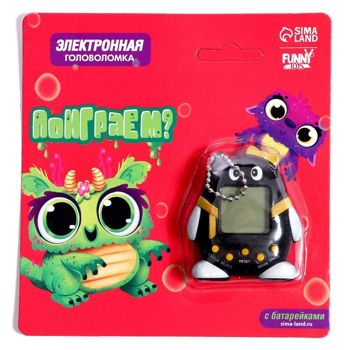 Электронная игра «Поиграем?»,168 персонажей, цвета МИКС, на блистере Электронная игра «Поиграем?»,168 персонажей, цвета МИКС, на блистере