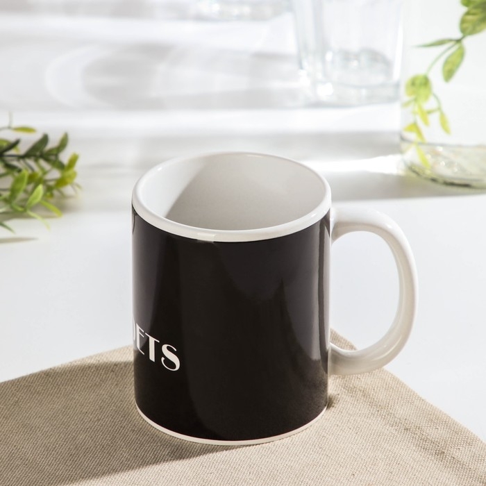 Кружка-хамелеон керамическая Доляна «Как ты красива!», 350 мл, цвет розовый Кружка-хамелеон керамическая Доляна «Как ты красива!», 350 мл, цвет розовый