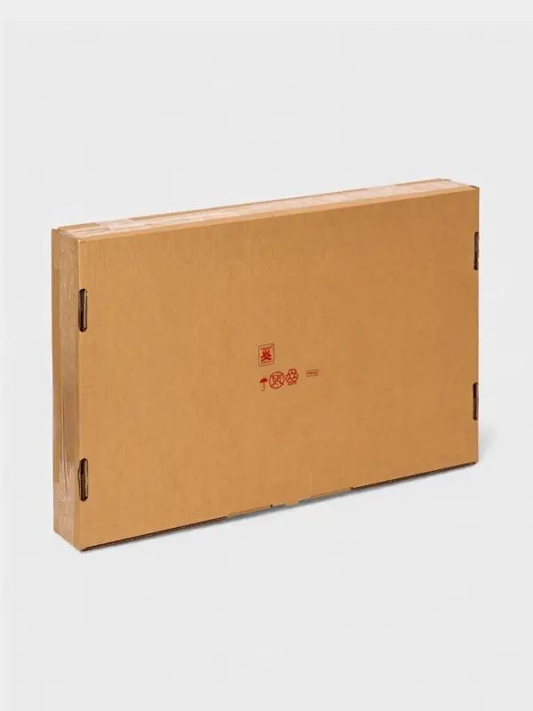 Плетёная корзина для белья с крышкой "Лён" 75л 43&times;32&times;60см, цвет графит