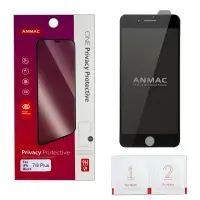 Защитное стекло iPh 7/8 Plus ANMAC Privacy черное