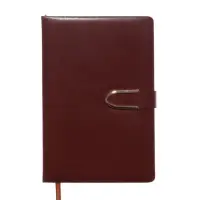 Ежедневник недатированный формат А5, с хлястиком, 112л, линия, пвх, Коричневый Ежедневник недатированный формат А5, с хлястиком, 112л, линия, пвх, Коричневый