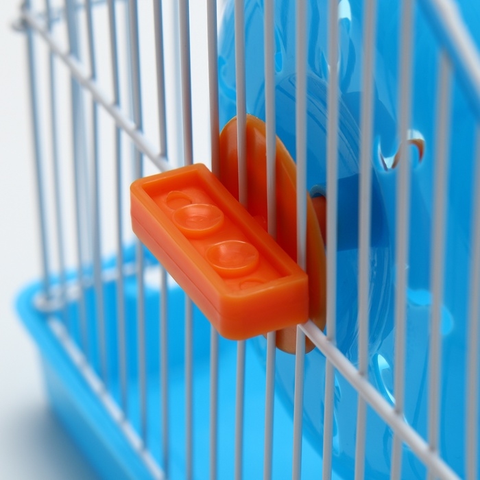 Клетка для грызунов укомплектованная RT-2t, 22 х 16 х 20 см, голубая (фасовка 30 шт) Клетка для грызунов укомплектованная RT-2t, 22 х 16 х 20 см, голубая (фасовка 30 шт)