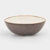 Салатник Magistro &laquo;Церера&raquo;, 440 мл, 15.3&times;13 см, фарфор, коричневый