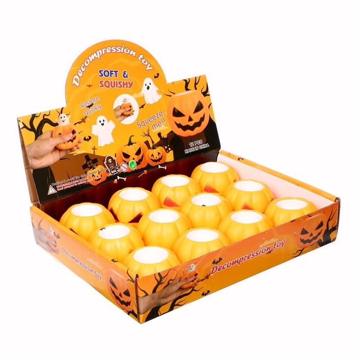 Антистресс игрушка - мялка «Тыква с привидением» Антистресс игрушка - мялка «Тыква с привидением»
