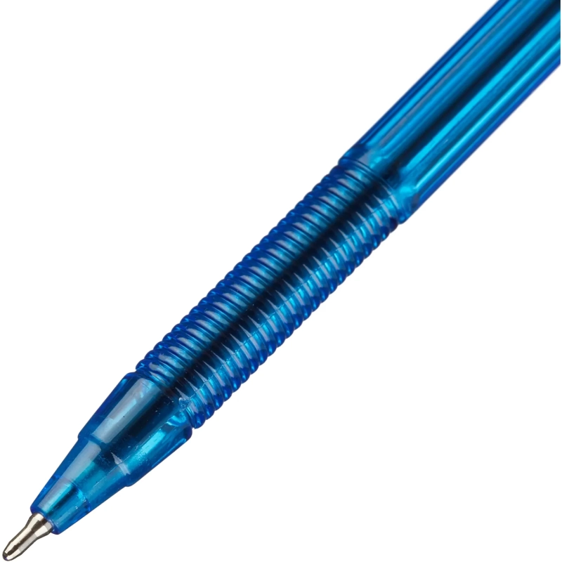 Ручка шариковая неавтомат. Attache Slim синяя, тонир.корп, 0,38/0,5мм