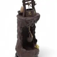 Подставка для благовоний TAKE IT EASY &laquo;Колодец&raquo;, набор благовоний конусы, стелющийся дым, 25&times;10&times;10 см, с подсветкой, батарейки LR=44