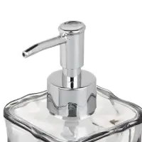 VETTA Дозатор для жидкого мыла, акрил, 17,5x7,5x7,5 см, 365 мл, камень, дымка