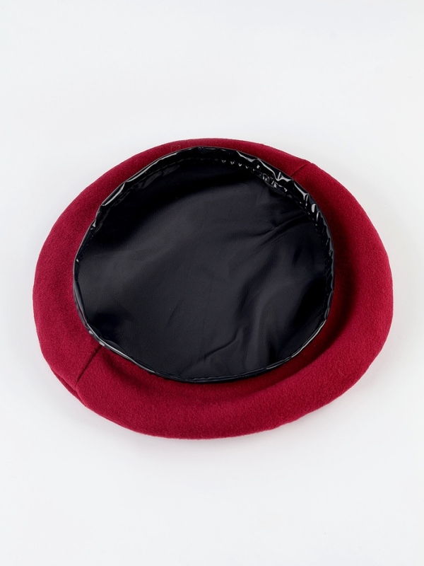 Берет военного, цвет бордовый Берет военного, цвет бордовый