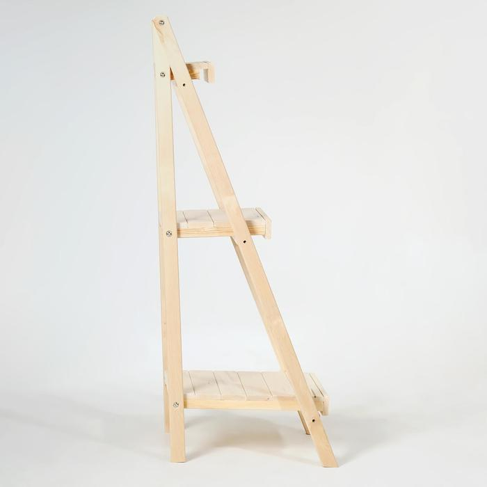 Стеллаж деревянный, 40×50×120см, 3 яруса, "Добропаровъ"