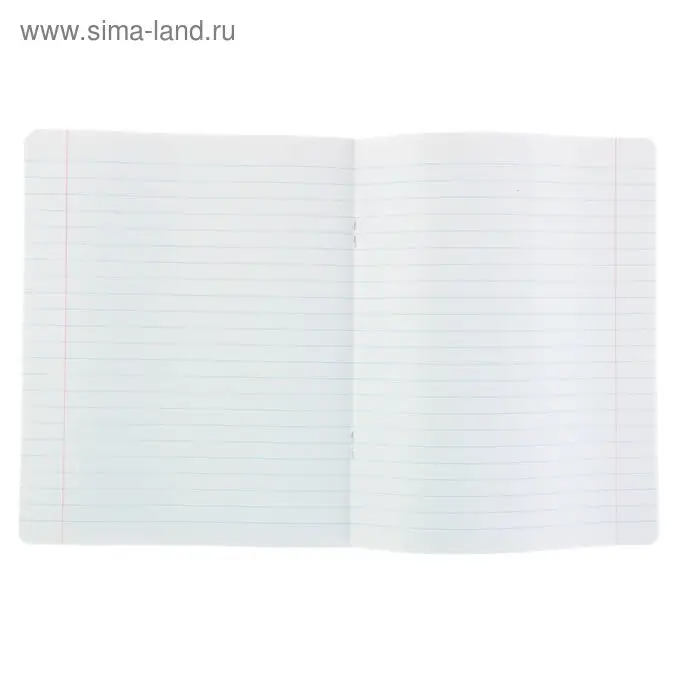 Тетрадь 18 листов в линейку &laquo;Народная&raquo;, обложка мелованная бумага, голубой