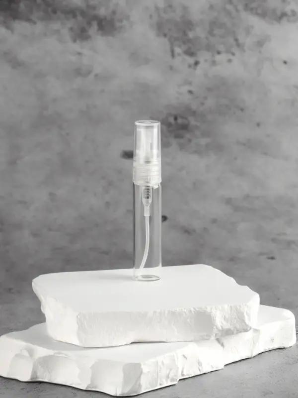 Флакон стеклянный для парфюма, с распылителем, 5 мл, прозрачный Флакон стеклянный для парфюма, с распылителем, 5 мл, прозрачный