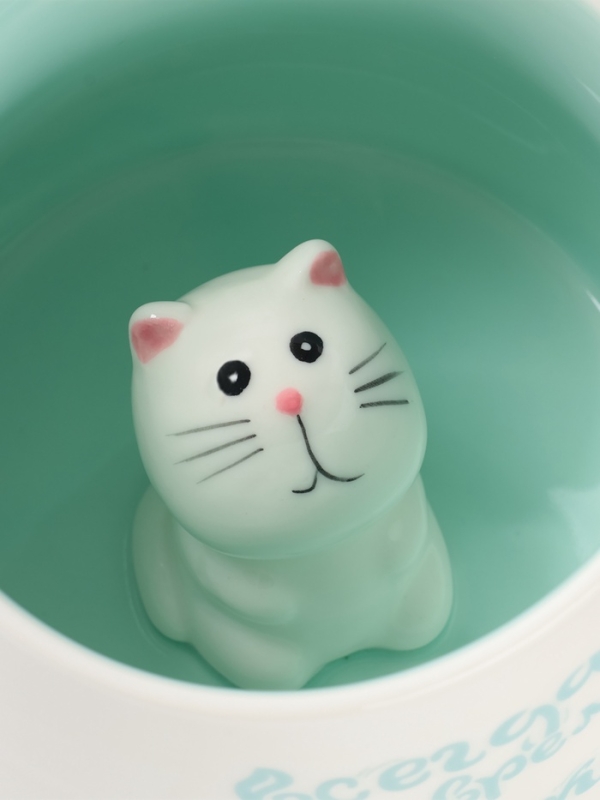 Кружка "Котик" 13х9х8 см