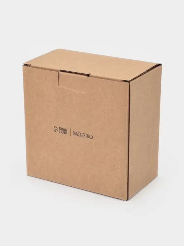 Чайная пара Magistro Fog, 2 предмета: чашка 250 мл, блюдце d=14 см, фарфор, серая