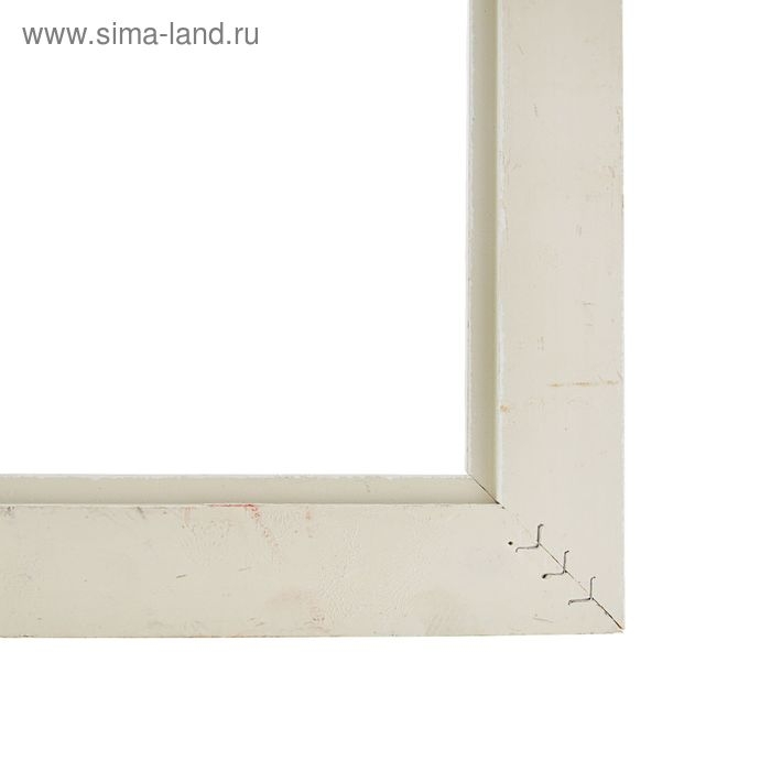 Рама для картин (зеркал) 21×29.7×4 см, дерево «Версаль», бело-золотая Рама для картин (зеркал) 21×29.7×4 см, дерево «Версаль», бело-золотая