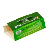 Клеевая ловушка Домик SAFEX, малая, с запахом арахиса, 1 шт.