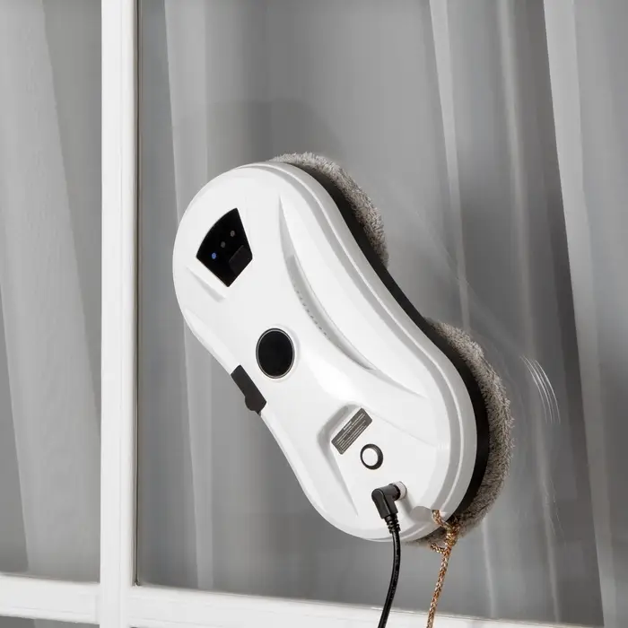 Робот - мойщик окон WWC-02, 80 Вт, 2 типа уборки, 4 мин/м&sup2;, распылитель, АКБ, белый