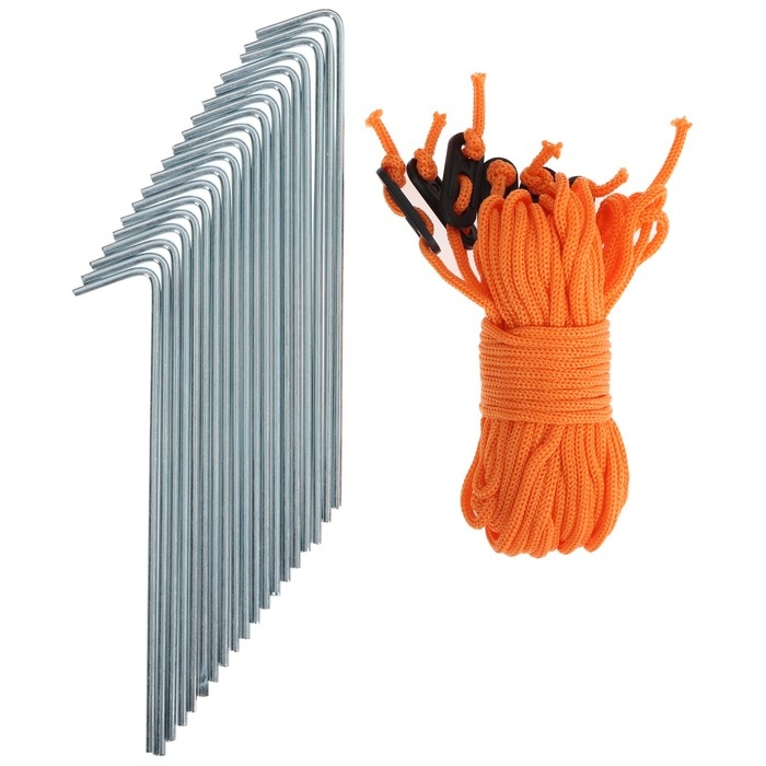 Палатка туристическая 3-местная maclay PEAK 3, 345×210×130 см, трекинговая, двухслойная, с тамбуром, зелёная