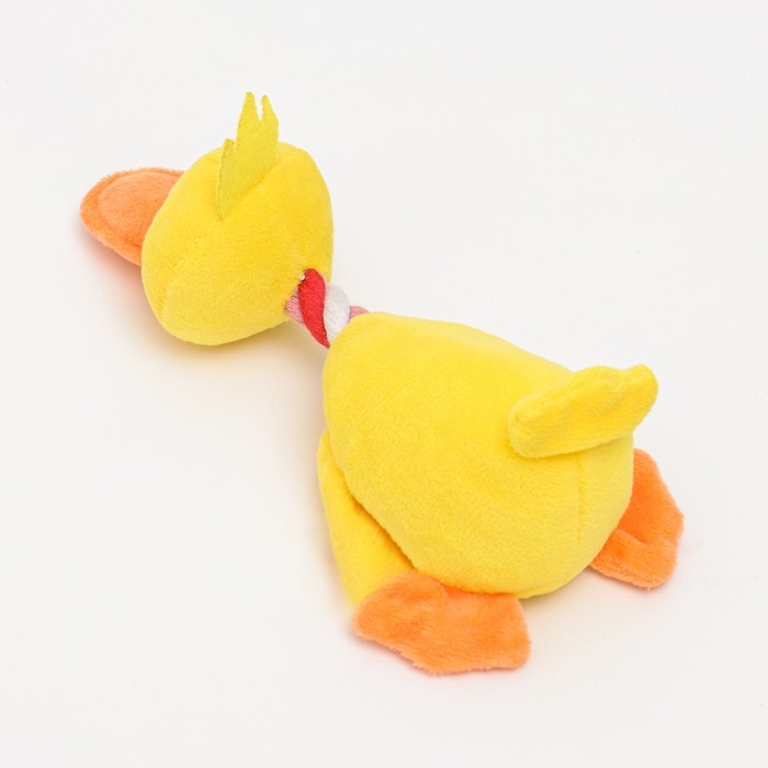 Игрушка текстильная Игрушка текстильная "Утёнок" , 19 х 11,5 см, жёлтая