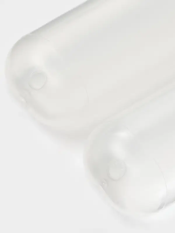 Футляр для зубной щетки, пластик, 19×2.5×2 см, прозрачный