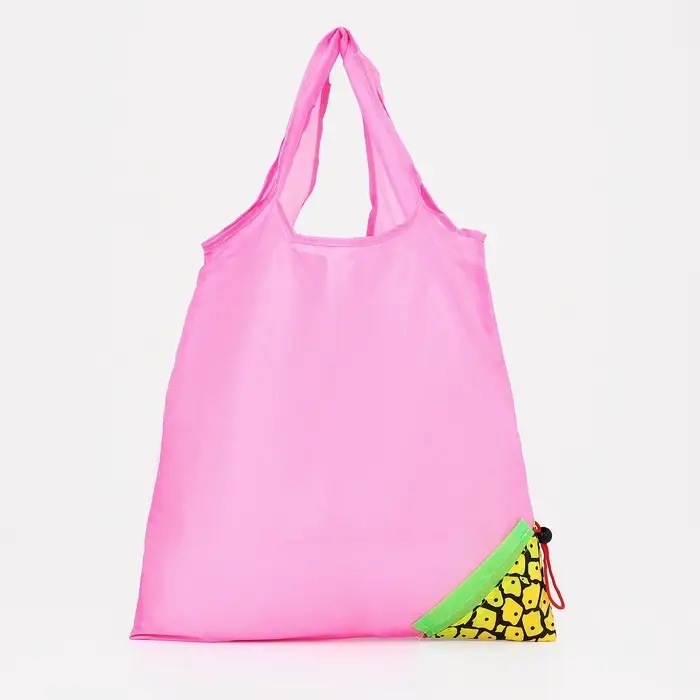 Сумка хозяйственная складная без застёжки, 38&times;0.5.58 см, МИКС