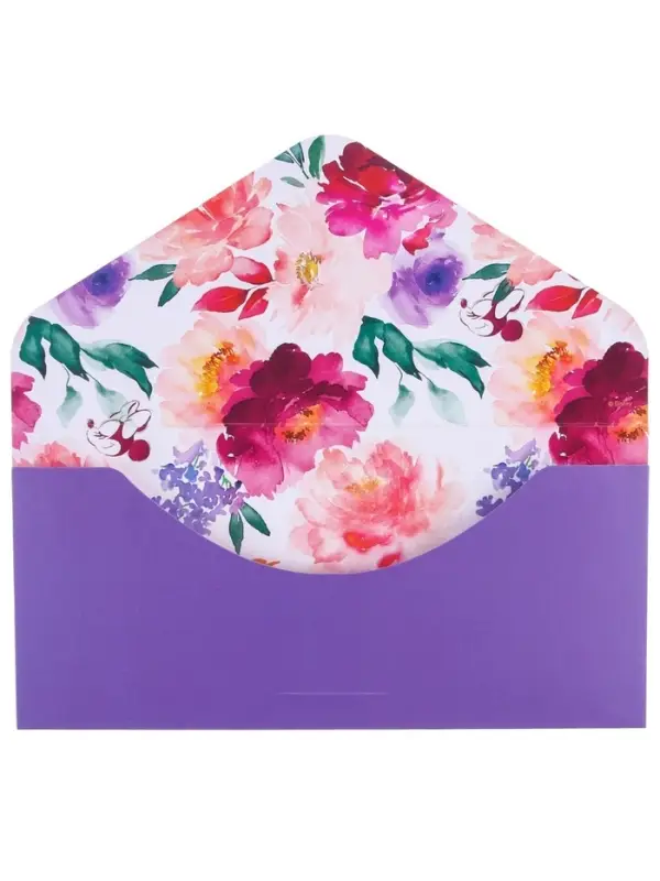 Конверт для денег, софт тач, 19&times;9 см &laquo;Только для тебя&raquo;, Минни Маус